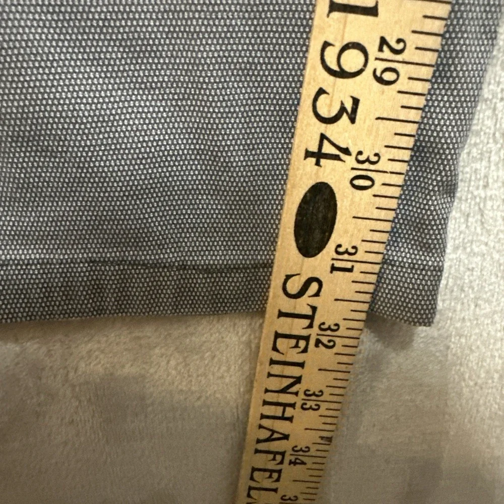 LCDN Limited Edition Chinos Sport Mens Pants EU Size 46 Textured Gray Spain Made